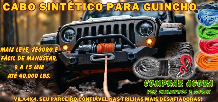 Cabo Sintético para guincho