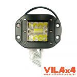 FAROL LED P/ EMBUTIR 60W 12V RCL
