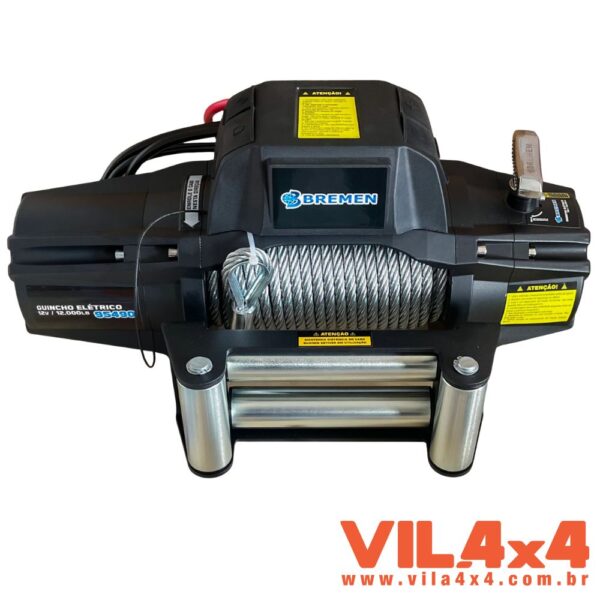 GUINCHO BREMEN 12000Lbs 12V IP68 A PROVA D'ÁGUA