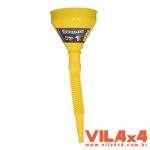 FUNIL POLIETILENO 1L EXTENSÃO FLEXÍVEL BREMEN