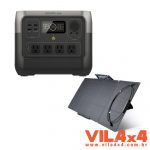 KIT RIVER 2 PRO + PAINEL SOLAR 220W ECOFLOW